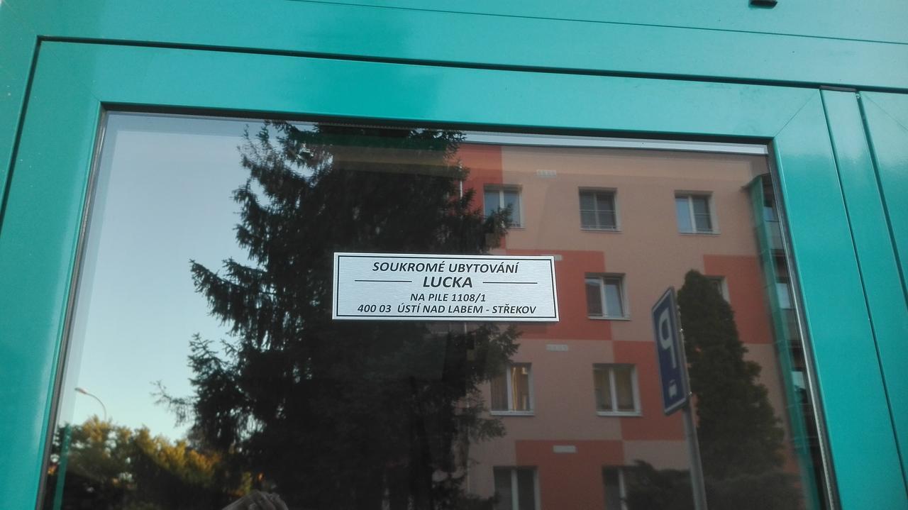 Apartmán Lucka Ústí nad Labem Exteriér fotografie